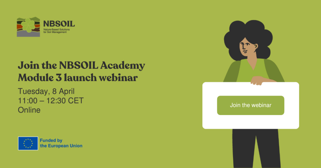 Event image of NBSOIL Academy Module 3 Launch Webinar