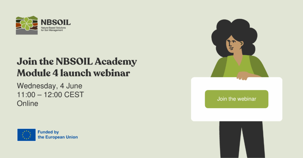 Event image of NBSOIL Academy Module 4 Launch Webinar